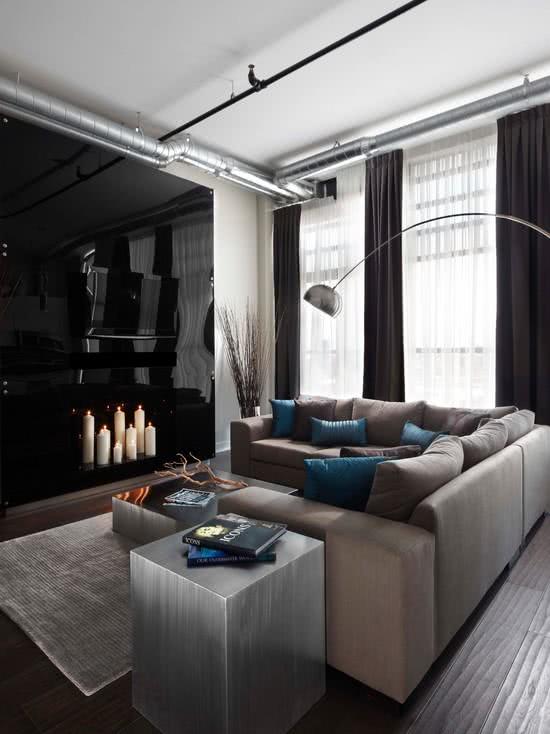 170 modelos de decoração de salas de estar fotos