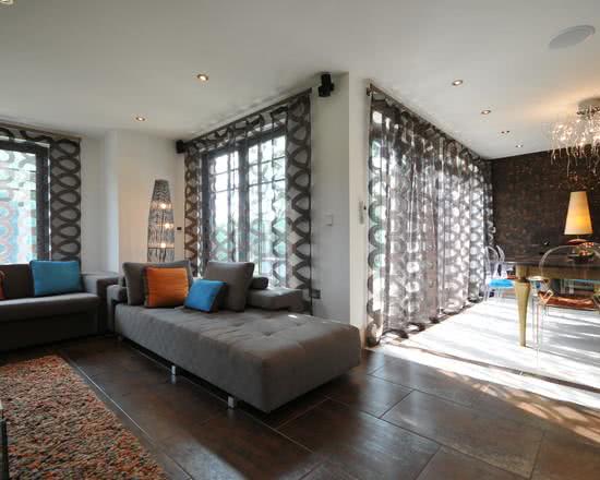 41 cortinas para salas de estar com diferentes cores Imágenes de cortinas para sala