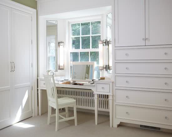 90 penteadeiras decoradas: modernas e com espelhos