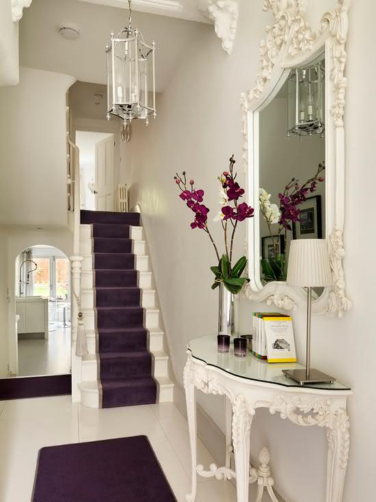 50 fotos de decoração com estilo vitoriano para te inspirar Lustres décor Escada