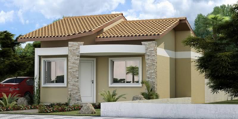 109 fachadas de casas simples e pequenas fotos lindas!