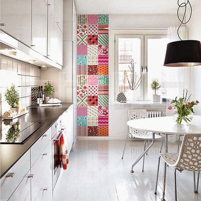 50 Fotos de Ladrilhos Hidráulicos em Ambientes # Azulejo De Cozinha Preto E Branco 50 Fotos de Ladrilhos Hidráulicos em Ambientes # Azulejo De Cozinha Preto E Branco