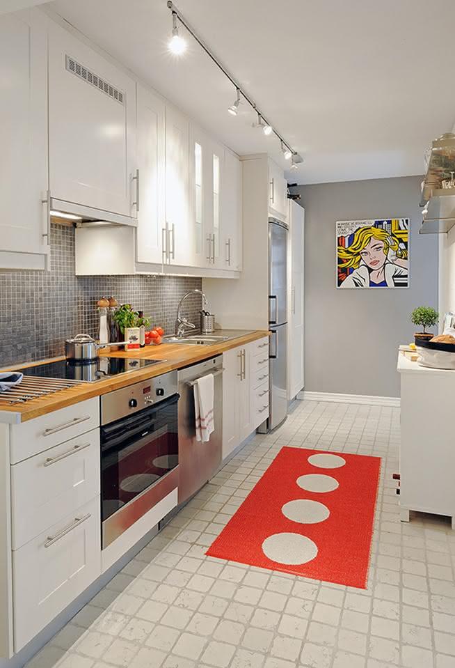 45 pisos para cozinha: modelos e tipos de materiais Pisos ceramica sala
