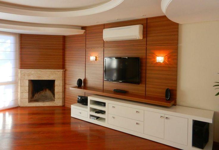Imagens Sala De Estar Com Lareira ~ 50 Modelos de Lareiras de Canto Inspiradoras Imagens Sala De Estar Com Lareira ~ 50 Modelos de Lareiras de Canto Inspiradoras