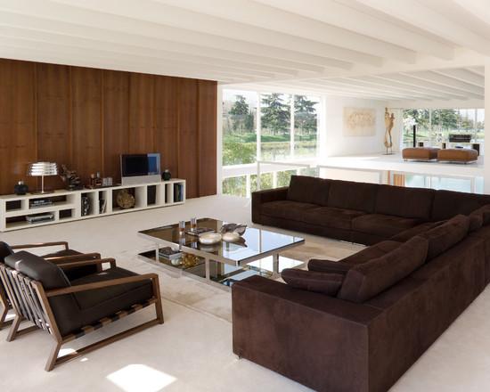 51 modelos de sofás de canto lindos e inspiradores Imagens de sofa l cinza