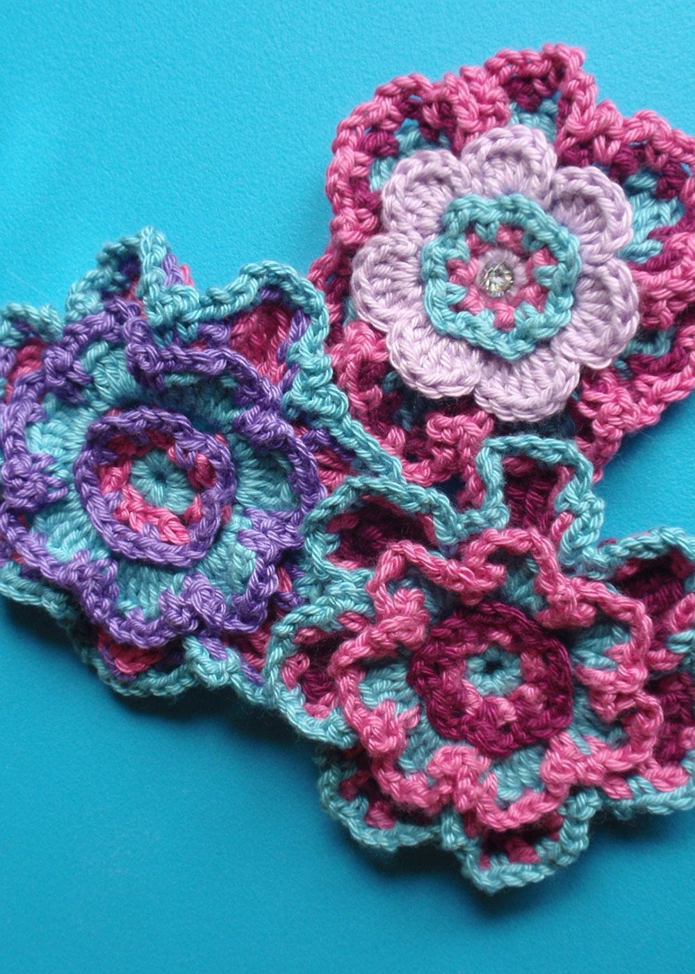 Flores de crochê: 125 modelos, fotos e passo a passo