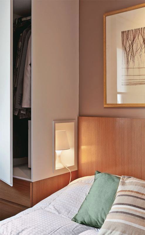 Nichos para quarto de casal: 60 modelos e ideias incríveis!