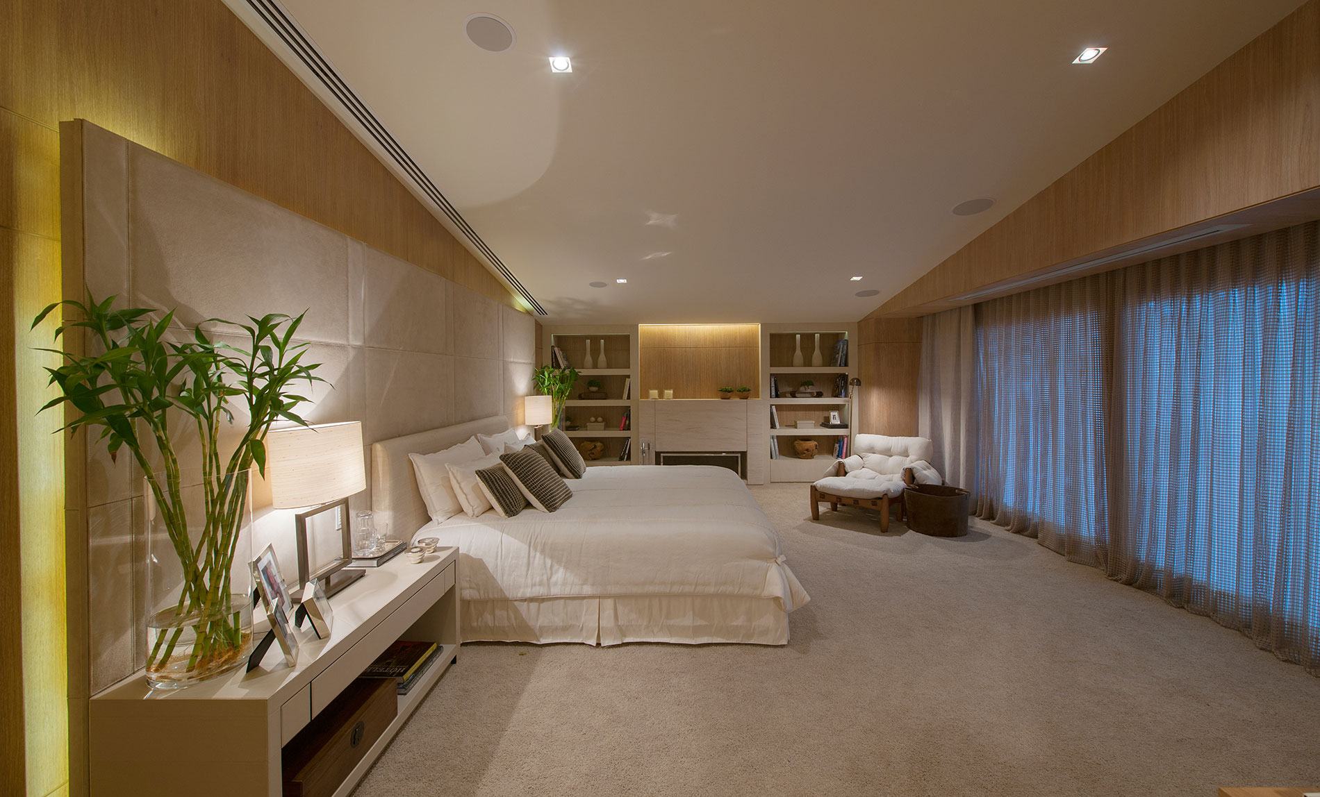 Nichos para quarto de casal: 60 modelos e ideias incríveis!