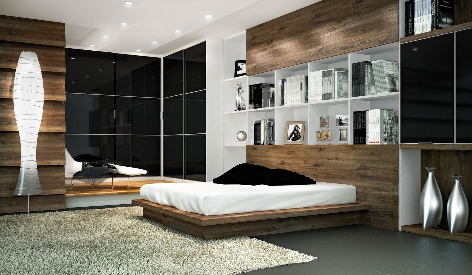 Nichos para quarto de casal: 60 modelos e ideias incríveis!