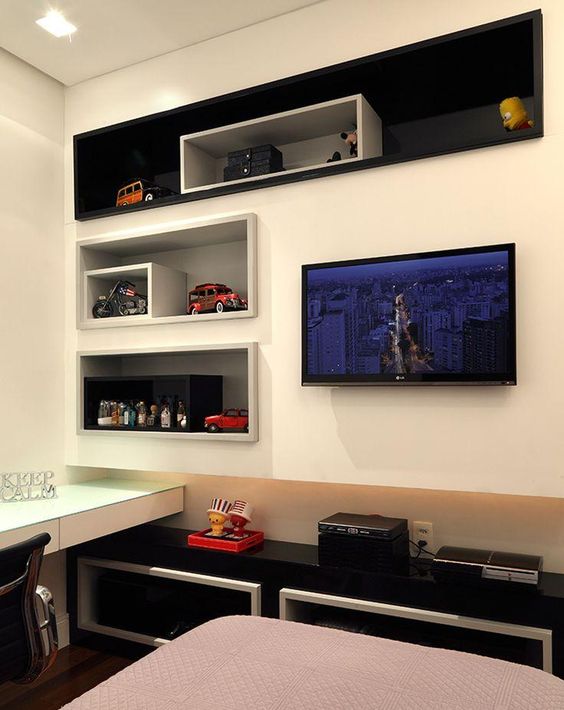 Quarto gamer: 60 ideias e dicas incríveis para a decoração