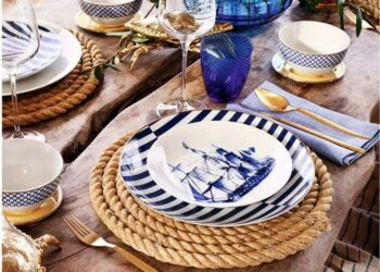 Decoração de mesas de jantar