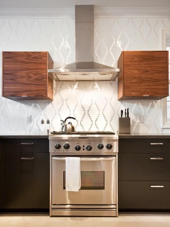 46 Fotos de Papel de Parede para Cozinhas na Decoração 46 Fotos de Papel de Parede para Cozinhas na Decoração