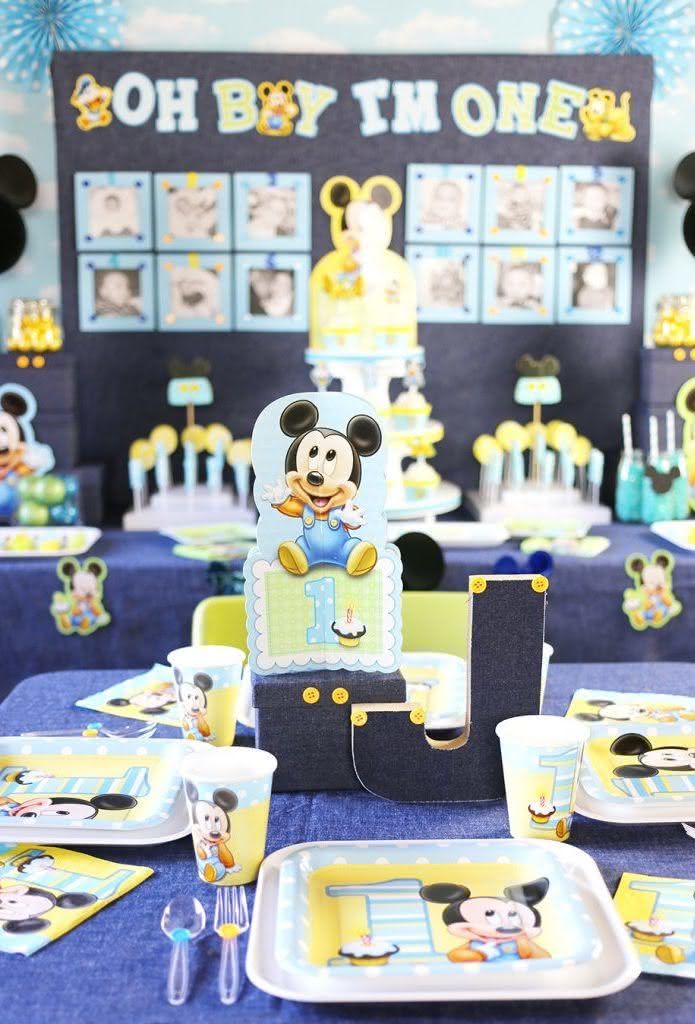 90 Ideias Para Decoracao De Festa Infantil Do Mickey