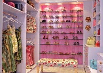 50 closets femininos decorados incríveis