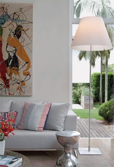 50 Luminarias De Coluna Abajur Com Pe Para Decoracao