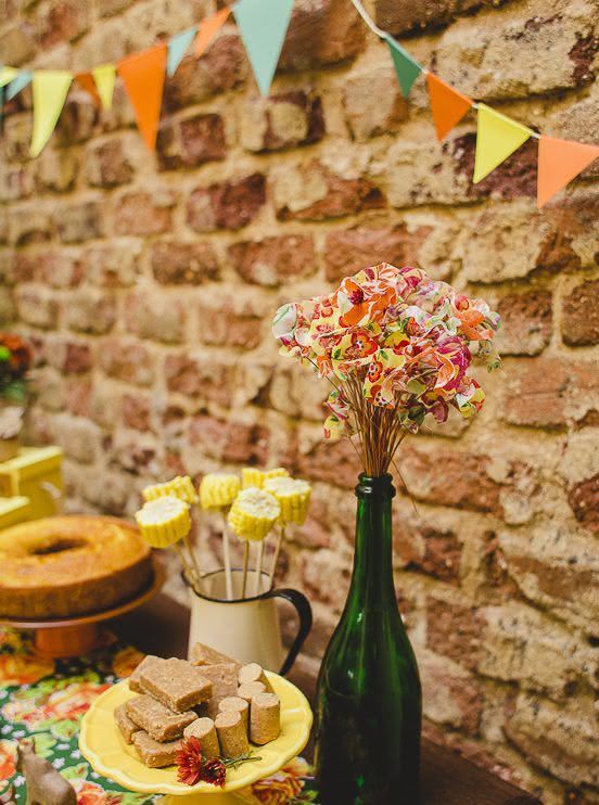 Decoração de festa junina: utensílios de madeira