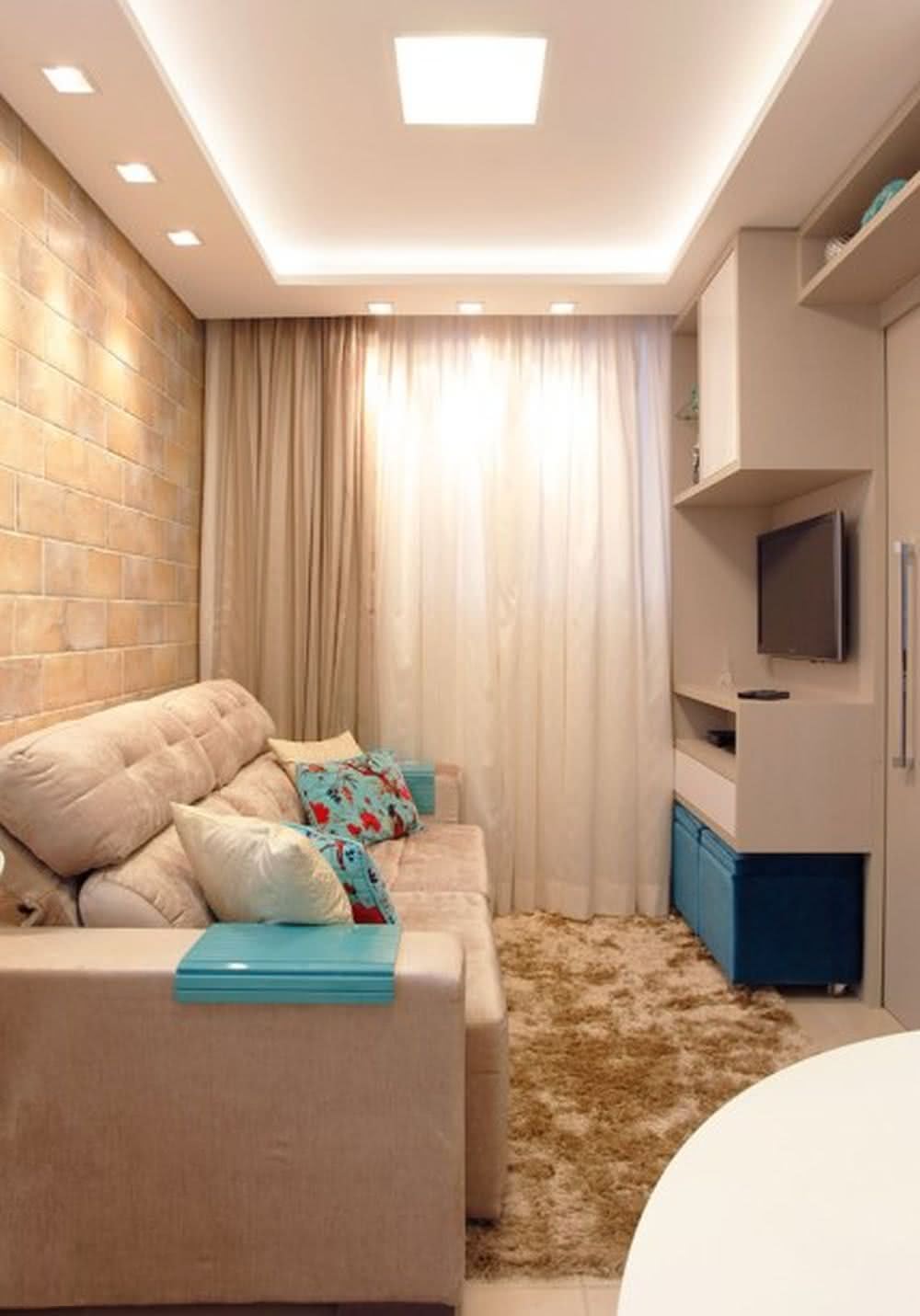 65 Salas De Tv Pequenas Decoradas Para Voc Se Inspirar 65 Salas De Tv Pequenas Decoradas Para Voc Se Inspirar