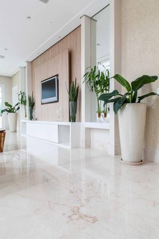 Piso de mármore polido