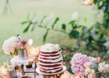 Mesa de bolo de casamento: tipos e 60 ideias inspiradoras