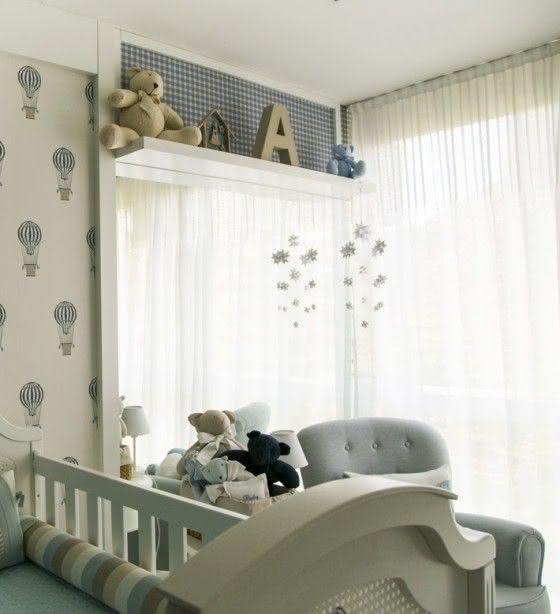 50 Cortinas para Quartos de Bebês - Modelos e Fotos