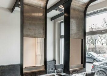 Decoração de salão de beleza e cabeleireiros