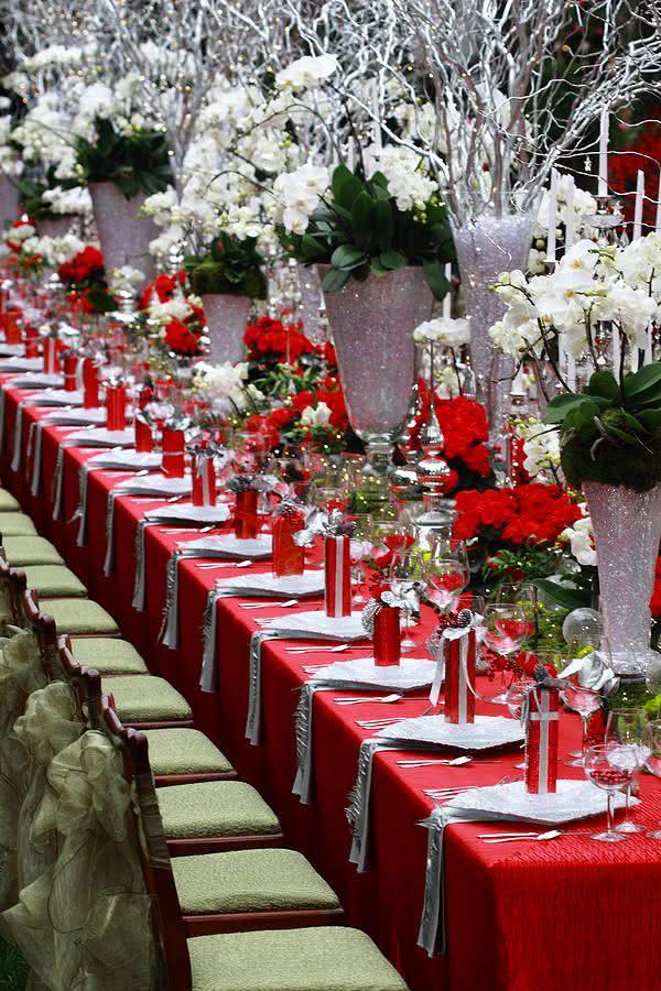 90 Ideias para Decoração de Mesa de Natal Inspiradoras em 2021! 90 Ideias para Decoração de Mesa de Natal Inspiradoras em 2021!