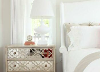 Criado-mudo espelhado: 60 modelos diferentes e dicas para decorar