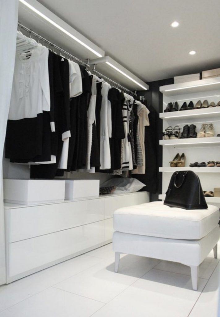 Closet clean.