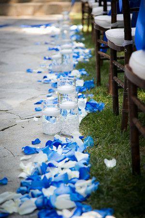 Flores em tons de azul para usar na decoração do casamento 💙 4