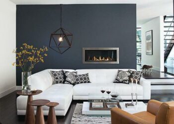 Sofá com chaise: 75 modelos incríveis para decorar sua sala de estar