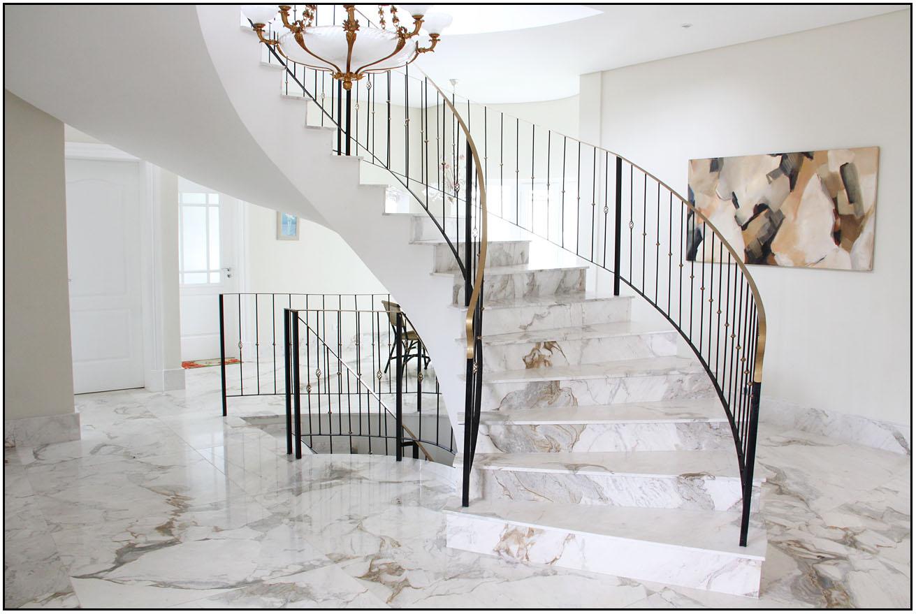 50 Escadas de Granito Elegantes para você se Inspirar