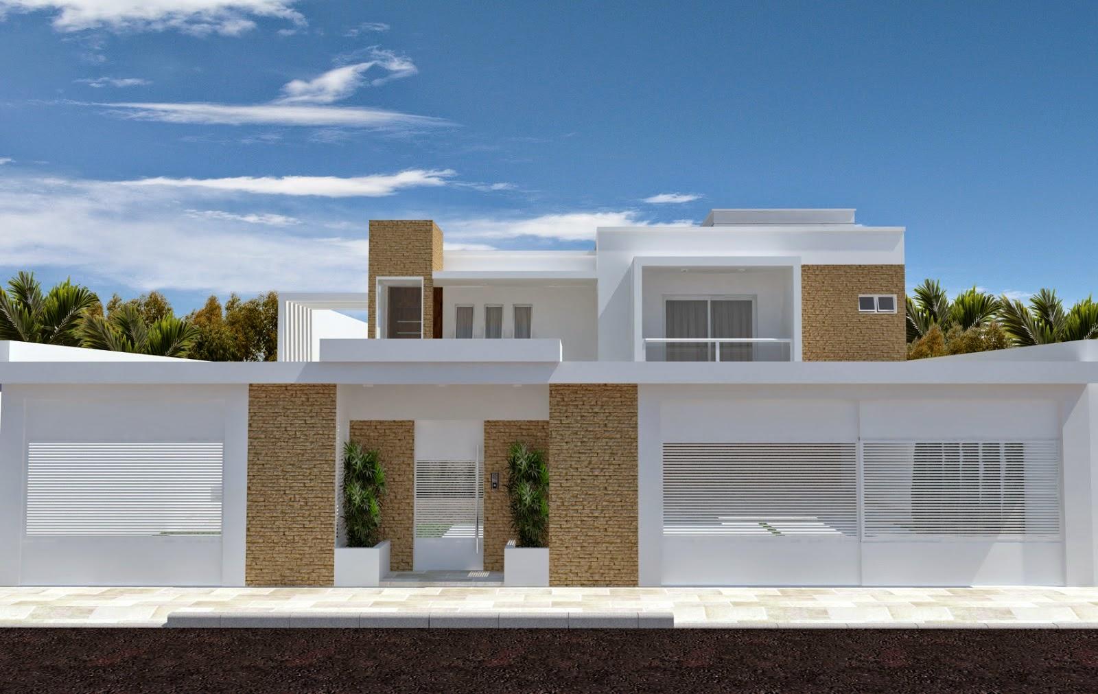 60 Modelos de Muros Residenciais: Fachadas, Fotos e Dicas 60 Modelos de Muros Residenciais: Fachadas, Fotos e Dicas