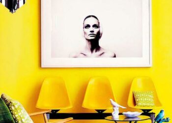 Paredes amarelas: 60 inspirações para decorar (e alegrar) sua casa