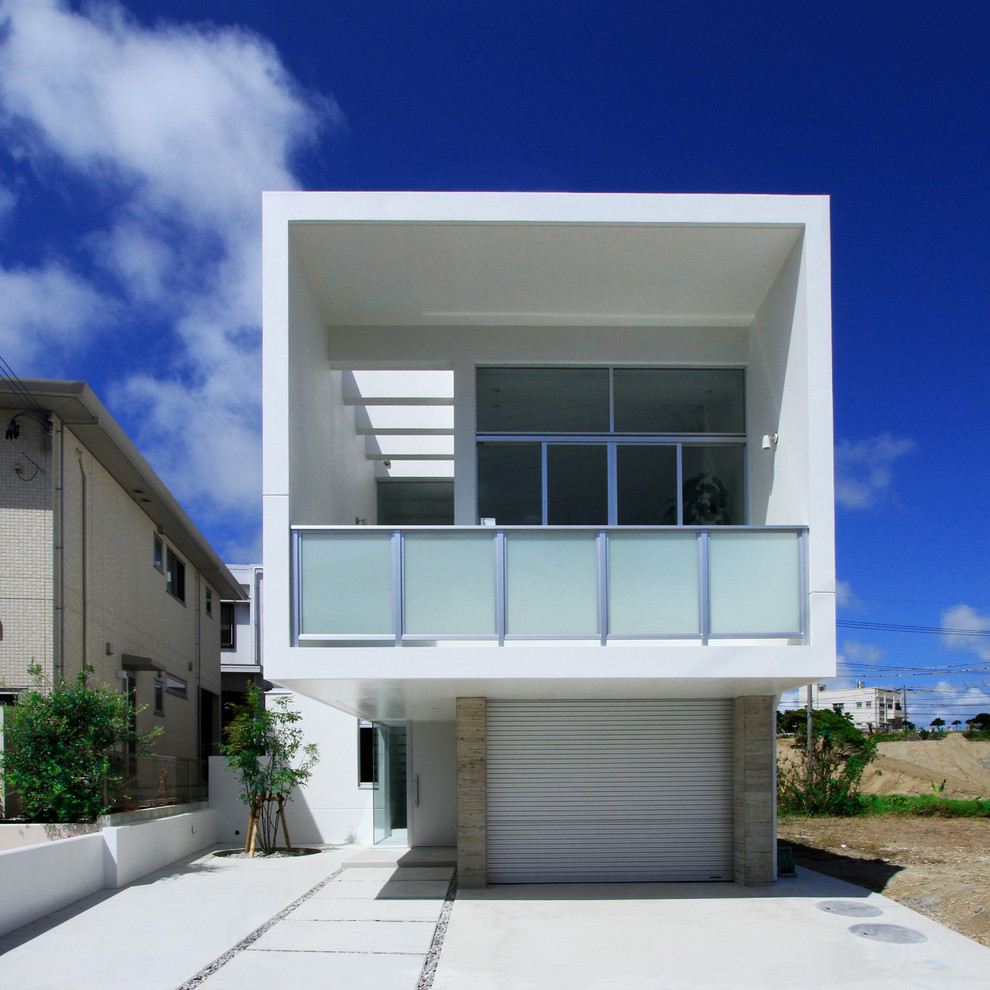 Exterior of a beautiful townhouse