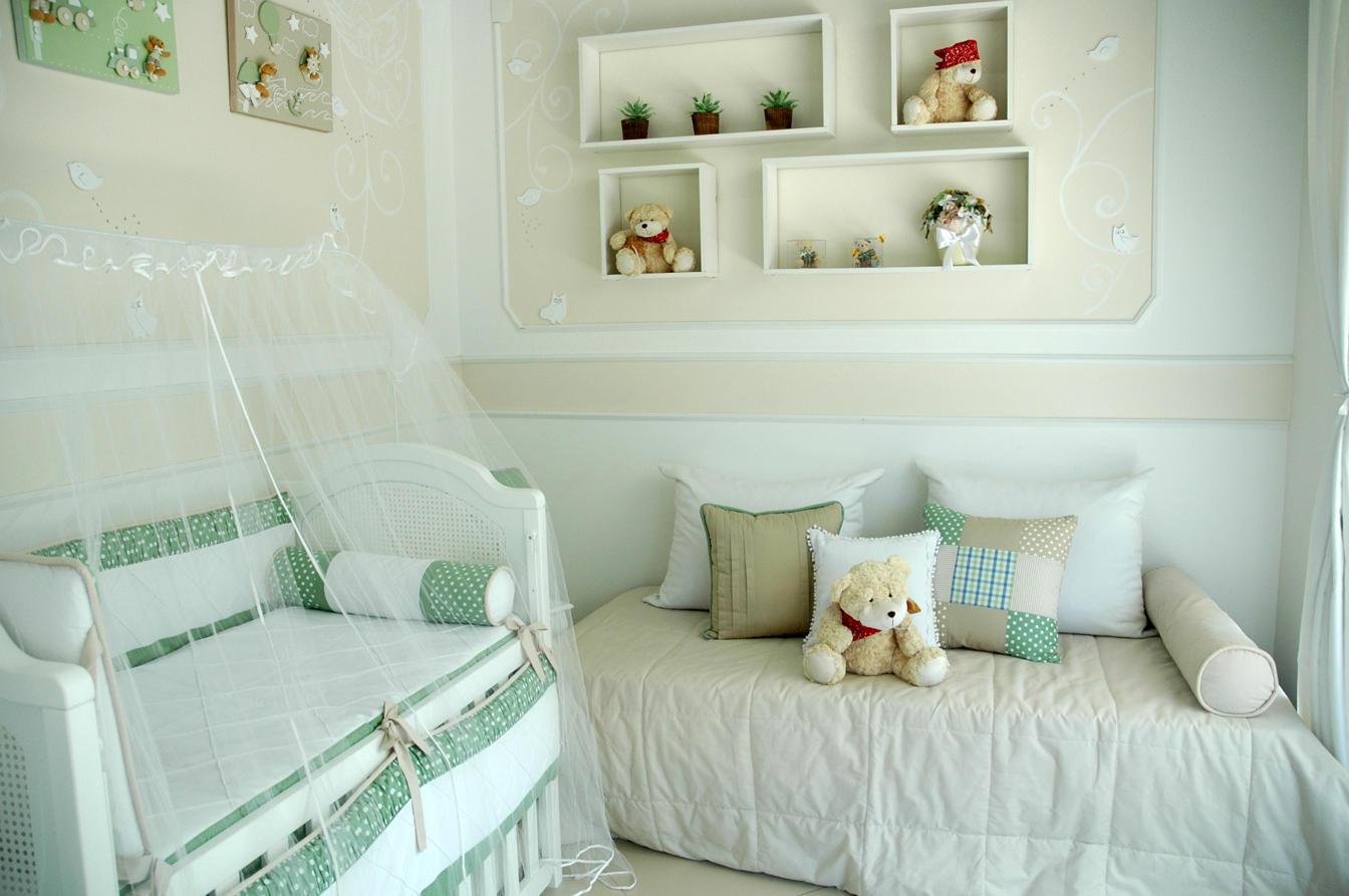 Quarto De Bebe Verde Agua E Cinza 60+ Quartos de bebês verdes decorados – Fotos lindas! | Decor Fácil