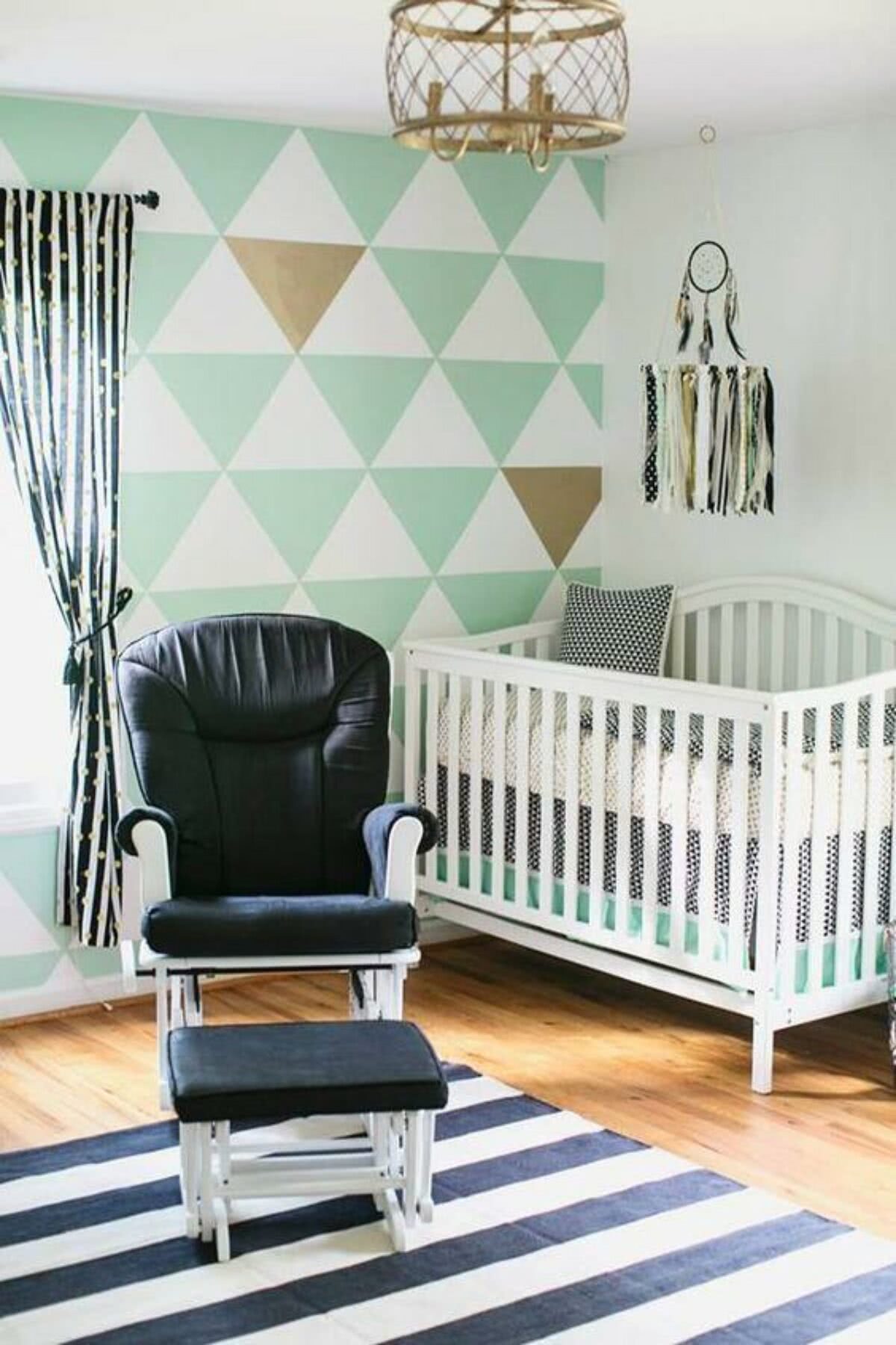 60 Quartos De Bebes Verdes Decorados Fotos Lindas