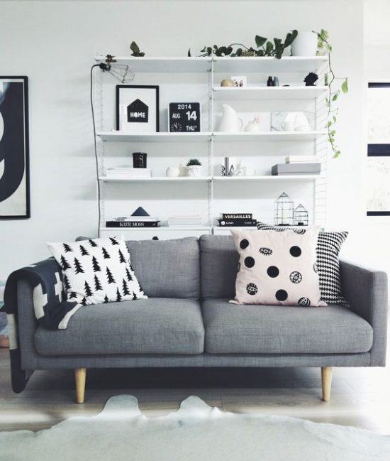 60 Sofás Pequenos para Salas de Estar: Fotos Lindas