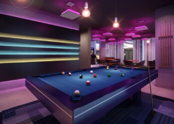 Sala de jogos decorada: 75 projetos incríveis para garantir a diversão