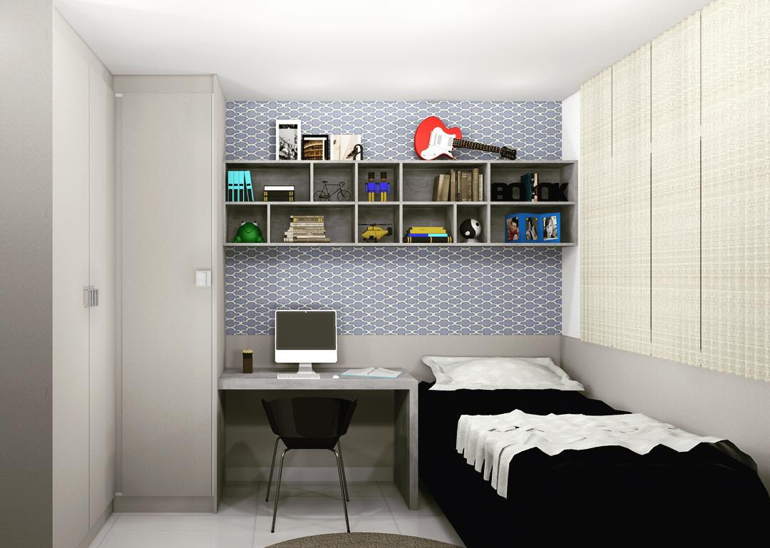 Featured image of post Papel De Parede Quarto Masculino Solteiro Veja como fazer a decora o de quarto de solteiro planejado