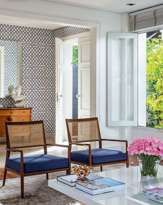 Papel de Parede para Sala de Estar: 60 Modelos & Fotos