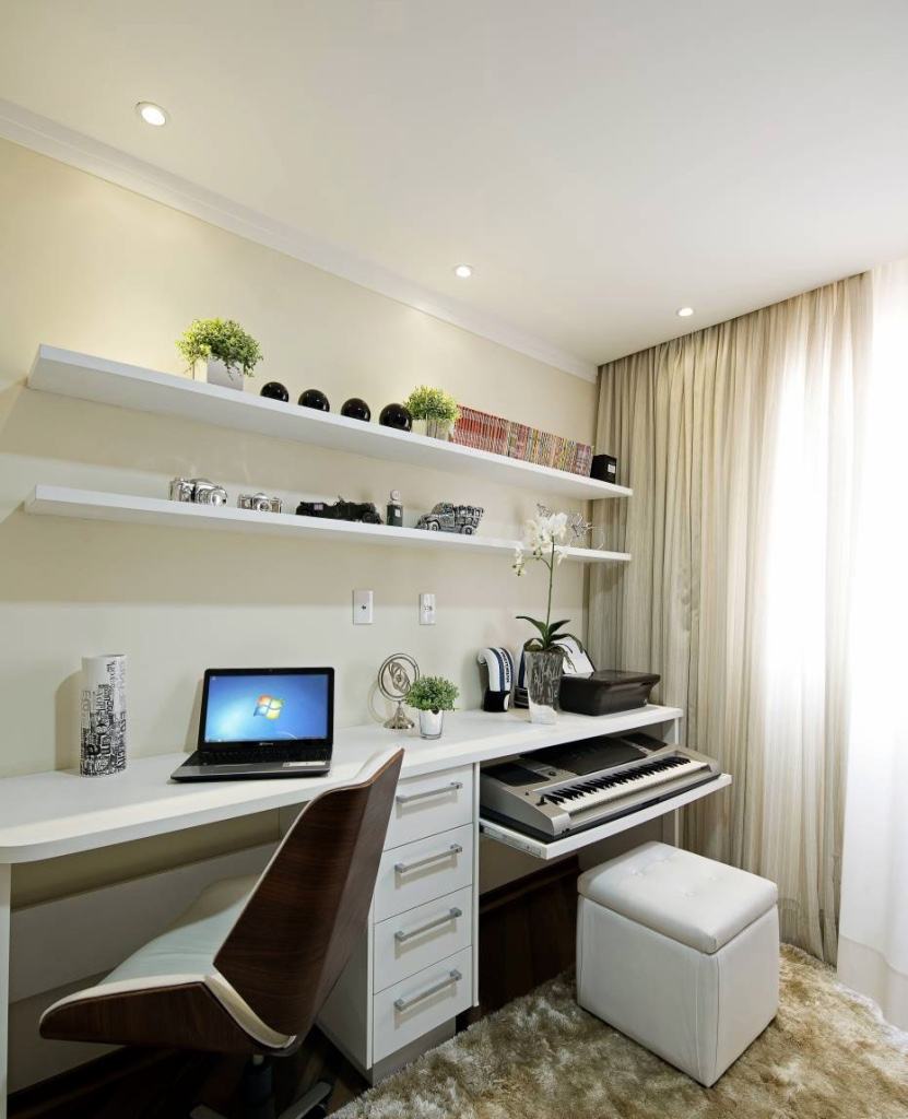 Crie um espaço multifuncional para que ele possa ser utilizado por todos os moradores da casa