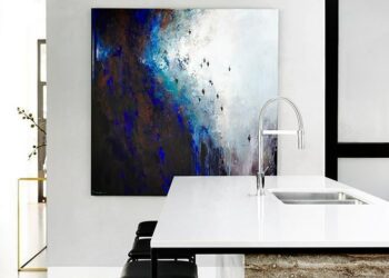 Quadros abstratos na decoração: 60 ideias para embelezar sua casa