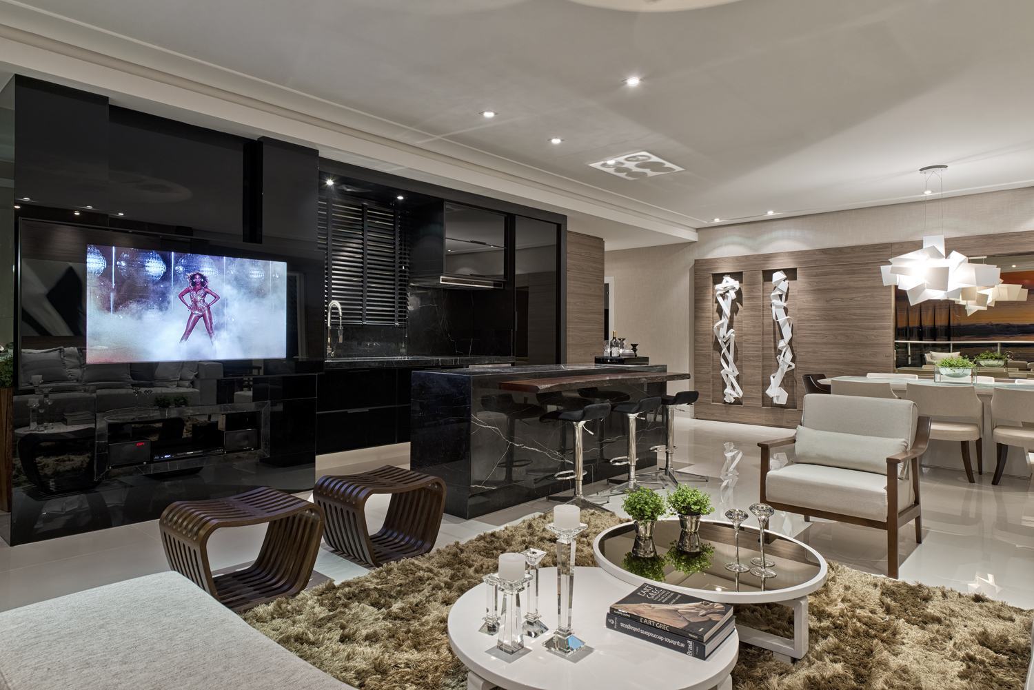 Salas de Luxo 60 Ideias e Fotos Incr veis Para se Inspirar