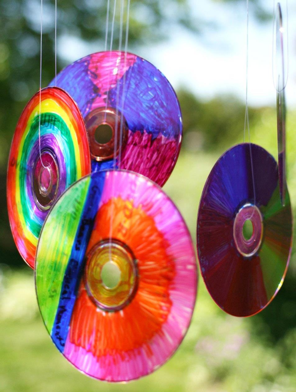 20170127artesanato com cd decoracao 12 - Idéias Incríveis para reaproveitar CD´s Velhos