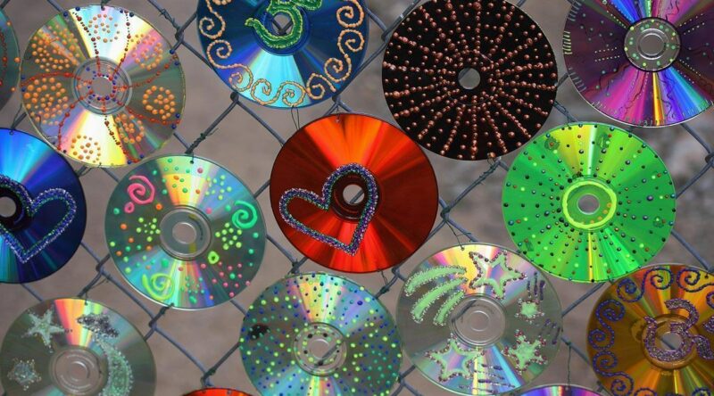 Artesanato com CD: 70 ideias e tutoriais passo a passo