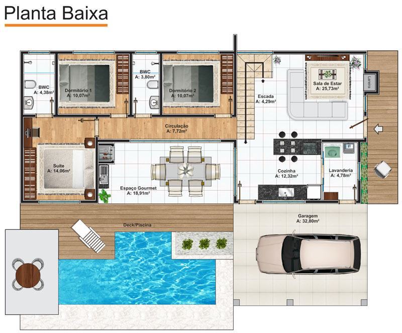 201702142 planta com 3 quartos 179m espaco gourmet e piscina