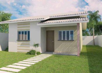 Fachadas de casas simples e pequenas: 160 projetos lindos