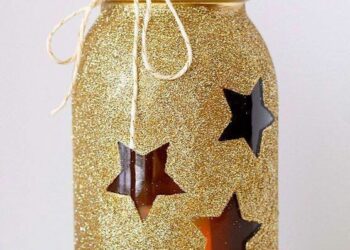 Potes de vidro decorados: 65 inspirações e passo a passo fácil