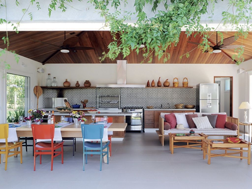 Área Gourmet: 70 Espaços Decorados para se Inspirar