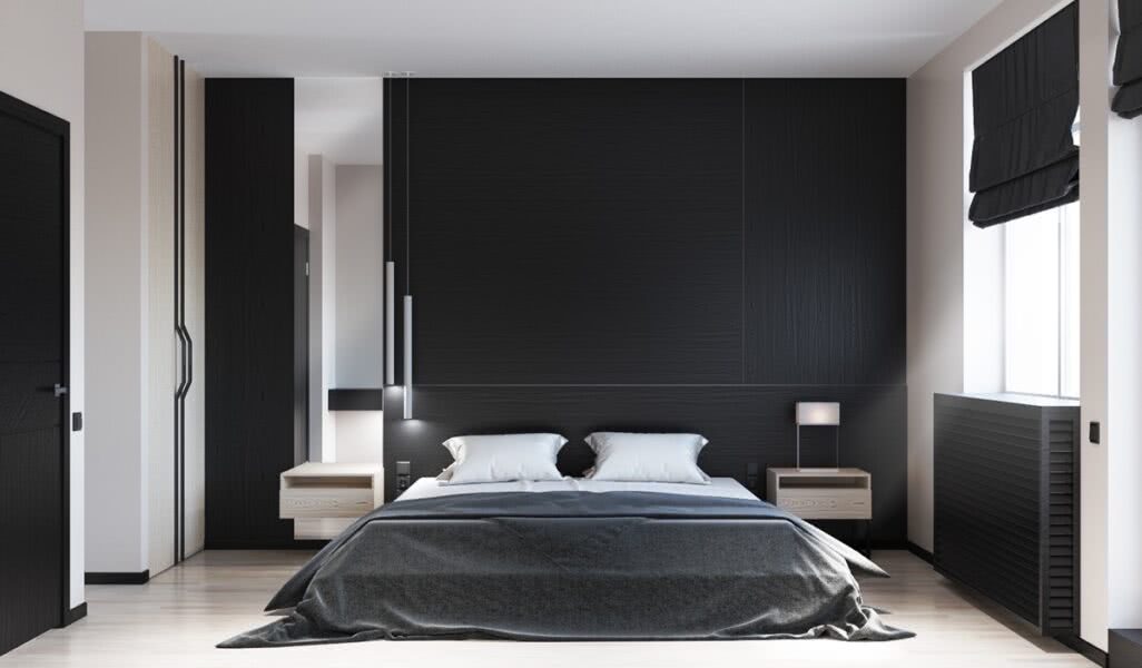 Quarto Preto 60 Fotos E Dicas De Decoracao Com A Cor
